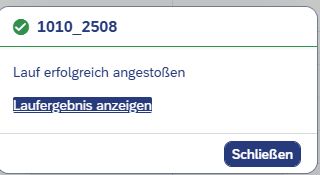 Screenshot einer Grafik über SAP Fiori Universelle Verrechnung