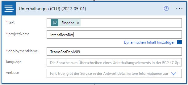 Screenshot Externe KI Unterhaltungen