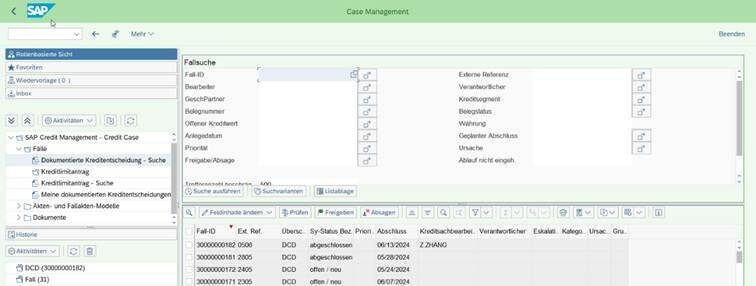 Ein Screenshot einer technischen Grafik, die den Prozess in SAP näher beschreibt