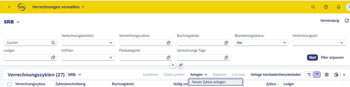 Ein Screenshot einer technischen Grafik, die den Prozess in SAP näher beschreibt
