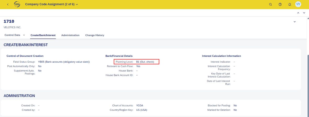 Ein Screenshot einer technischen Grafik, die den Prozess in SAP näher beschreibt