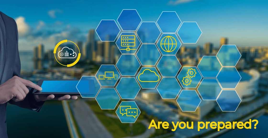 Eine grafische Darstellung mit der Aufschrift "Are you prepared?"