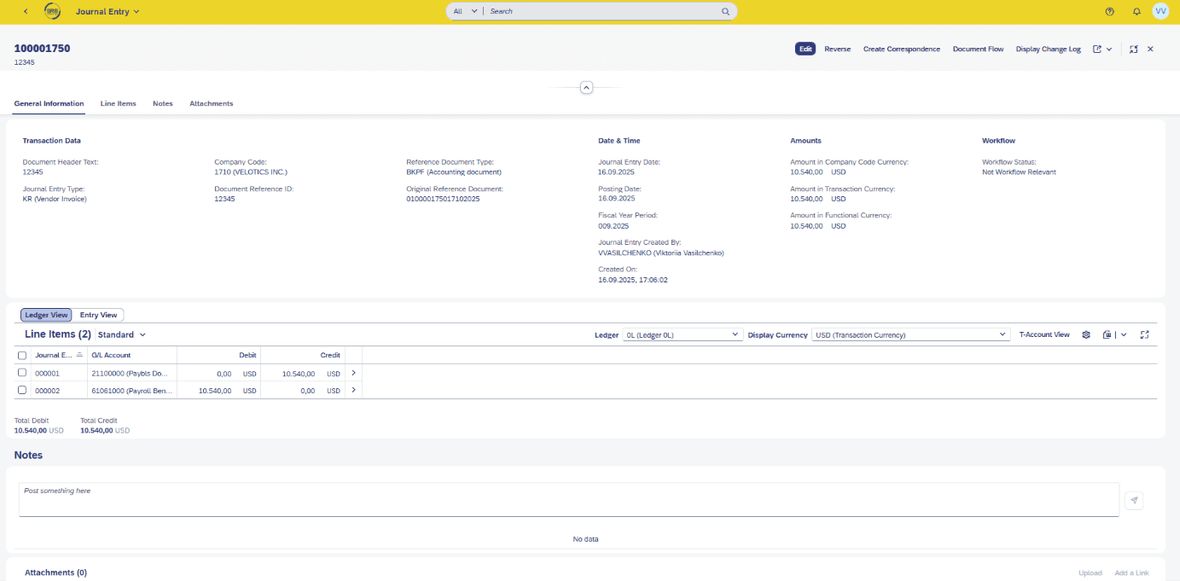 Screenshot einer Grafik über Cashflow Analyzer