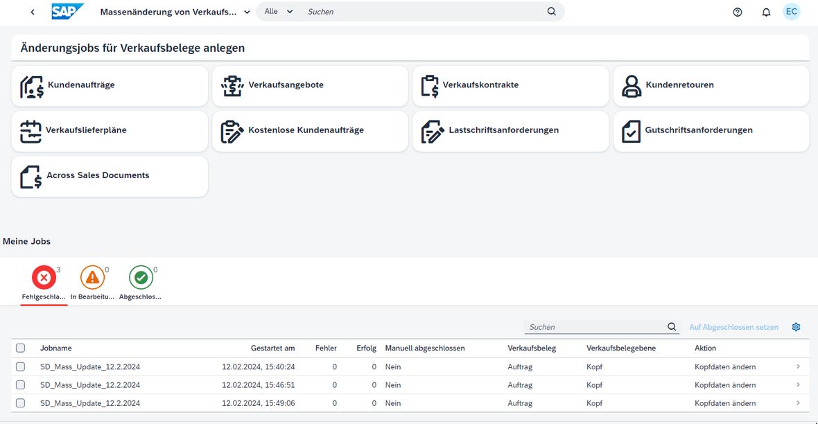 Screenshot einer Grafik über SAP Fiori Apps