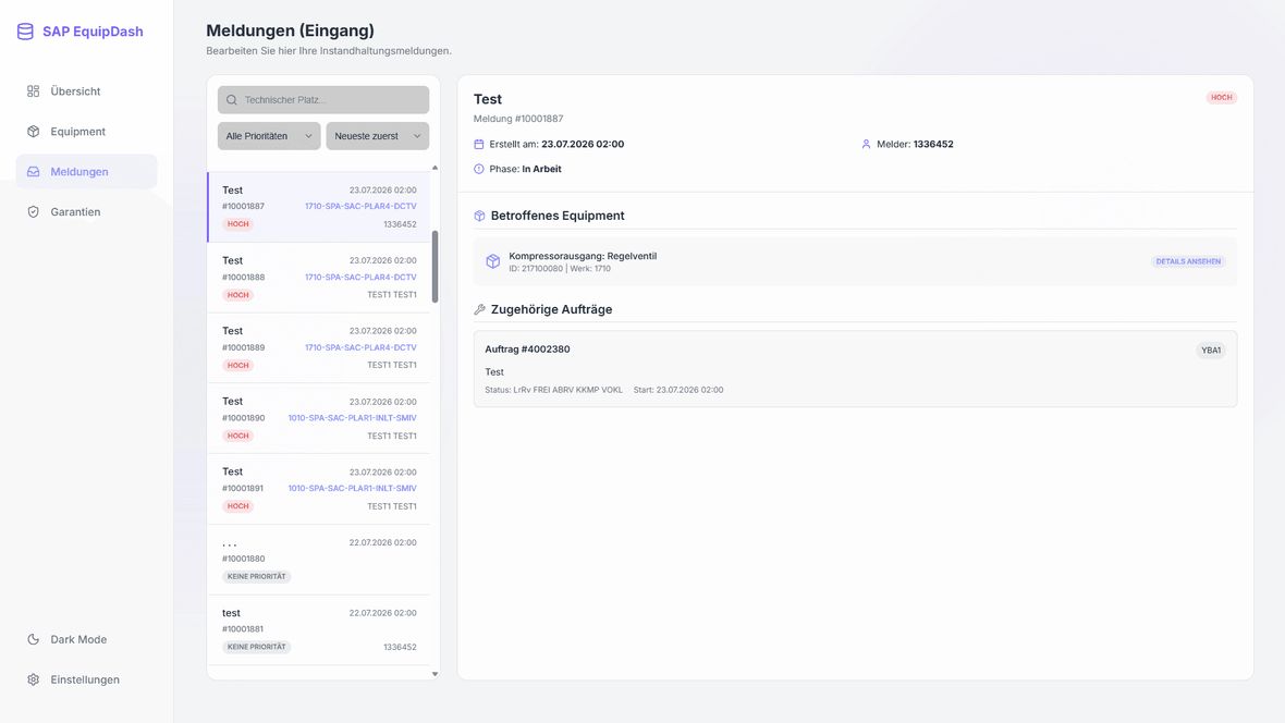 Screenshot Vibe Coding Meldungen