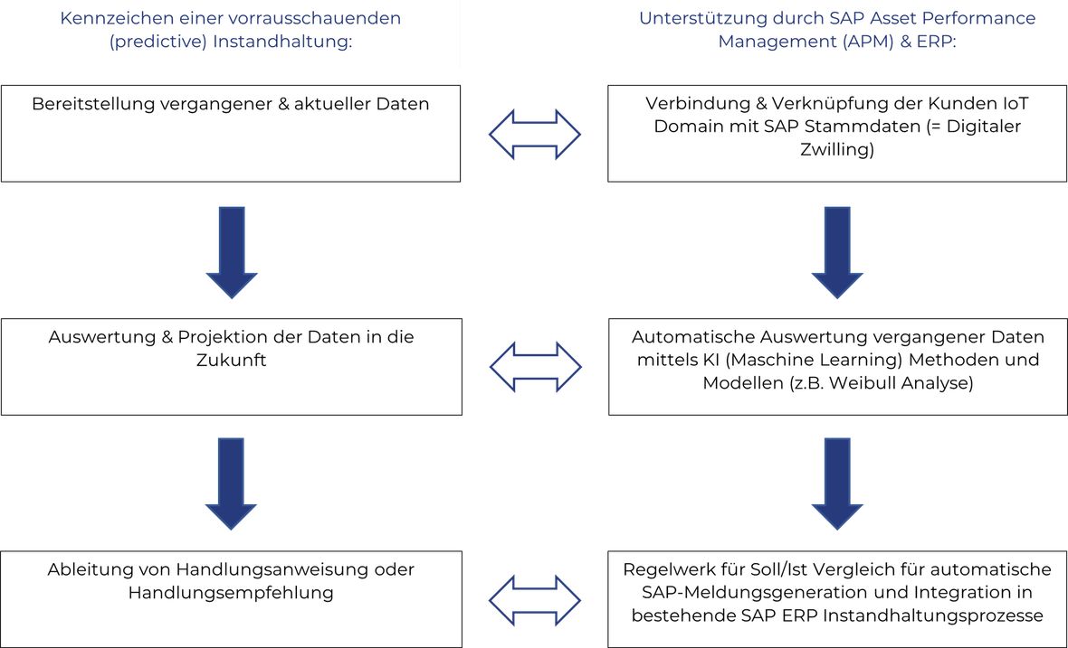 Grafik Übersicht Vorausschauende IH SAP