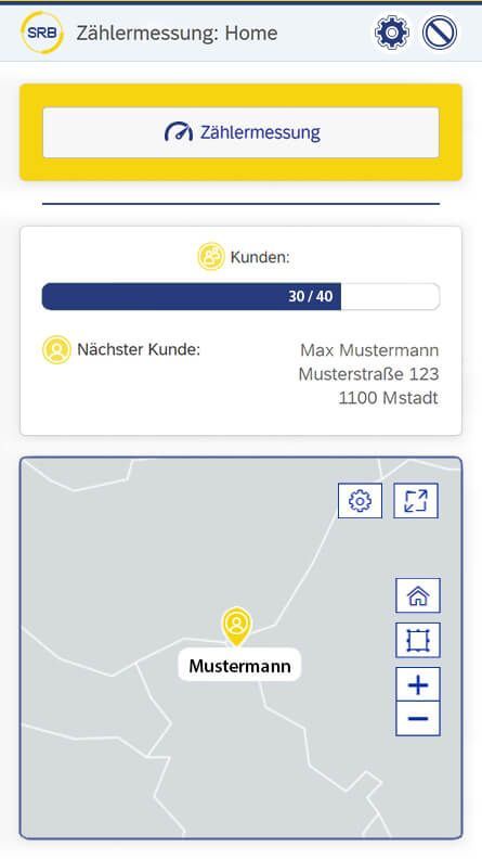 Screenshot Zählermessung